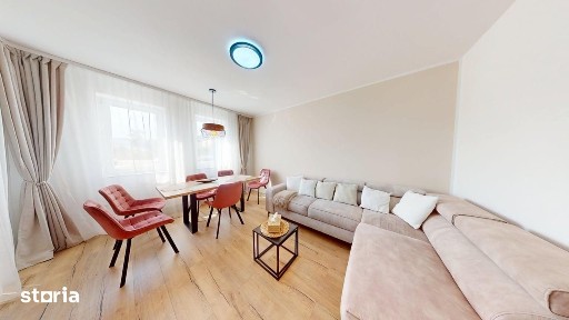 Apartament de vânzare cu 3 camere, 2 băi, 2 balcoane, 2 parcări