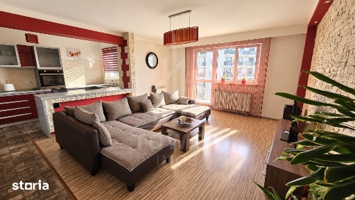 Apartament modern cu 2 camere, 58 mp, open-space și balcon - Aleea Str