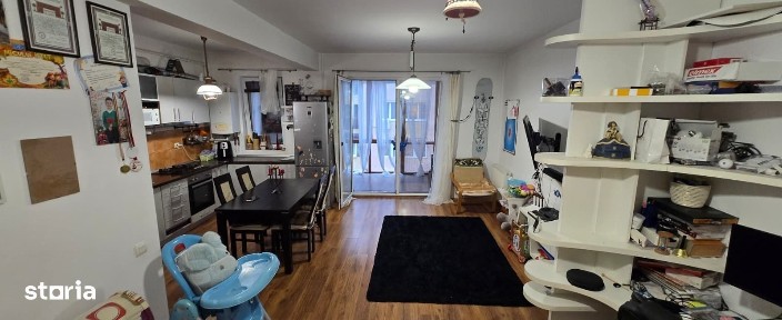 Apartament 70mp, 2 camere, terasa (14mp) inchisa si incalzita