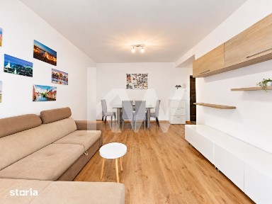 Vanzare apartament cu 3 camere, mobilat si utilat - Sanpetru Residence