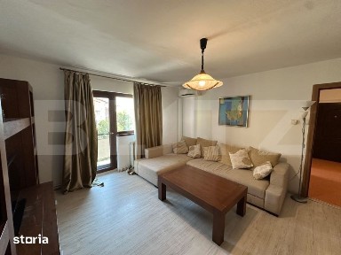 Apartament 2 camere, etaj 3, balcon, complet mobilat si utilat, Cetate