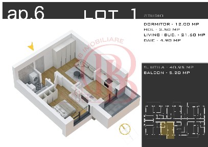 Apartament 2 camere -Theodor Pallady-Sector 3-Parcare Gratis