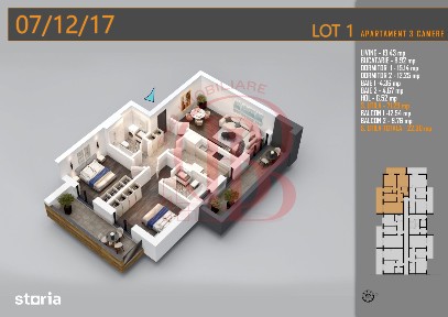 Apartament 3 camere Decomandat Titan Th. Pallady-Sector 3