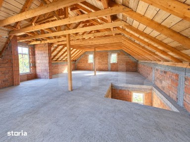 Casa P+M, 150 mp utili, teren 500 mp - zona linistita, Tomesti