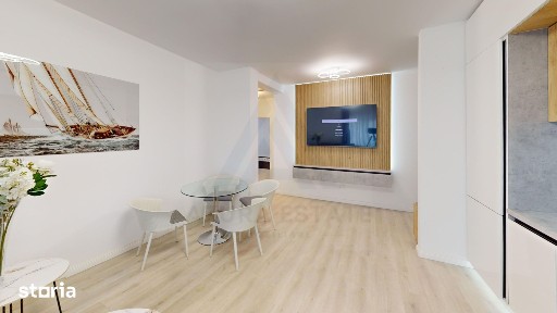Apartament premium 73.5 mp utili 3 camere 2 bai etaj 1 zona Dna Stanca