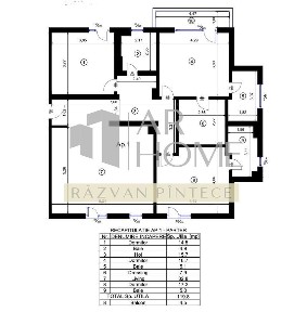 Apartament 4 camere 125 mp, 3 bai, 2 parcari, Nord Albert, Ploiesti