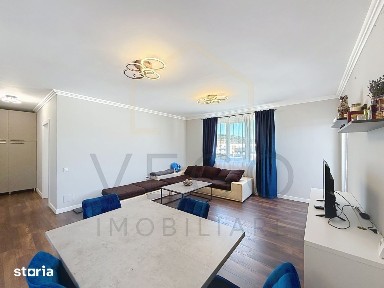 Apartament modern cu 2 camere, parcare, Floresti, zona Sesul de Sus