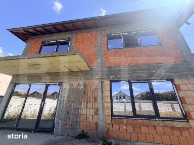 Casa la rosu P+1 203.60 mp, teren 478 mp, zona Damila