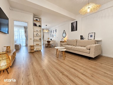 Apartament cu 2 bai si amenajare speciala, aproape de plaja
