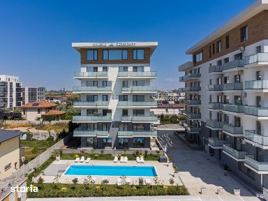 Apartament direct la PISCINĂ, curte proprie, finalizat, Parcare bonus