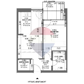 Vanzare APARTAMENT CU 2 CAMERE -DEZVOLTATOR
