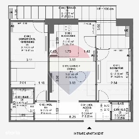Vanzare APARTAMENT CU 3 CAMERE -DEZVOLTATOR
