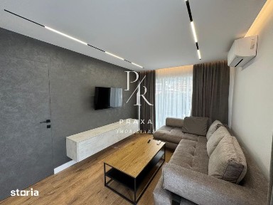 Apartament 2 camere, mobilat modern, gradina, parcare, zona Sub Cetate