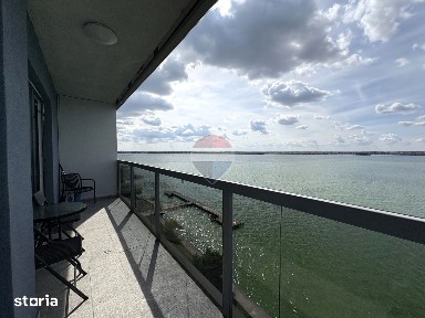 Apartament 2 camere de închiriat PRIMA LINIE LA LAC VEDERE FRONTALĂ