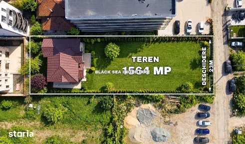 Teren 1564MP si Vila P+1 de 5 camere l Mamaia Nord - Deschidere 23M