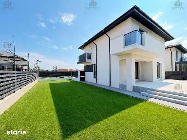 Casă de vanzare - P+1E, 4 camere - 2 bai, semi mobilata - Berceni