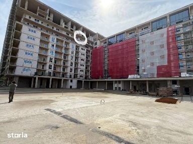 Apartament cu 2 camere, 44,59 mp, semifinisat, balcon 12 mp, Zona Sopo