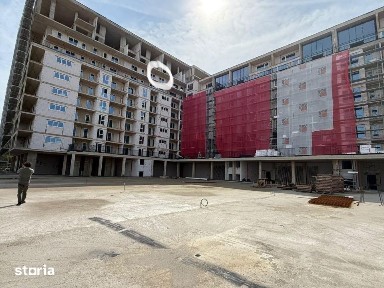 Apartament cu 2 camere, 44,59 mp, semifinisat, balcon 12 mp, Zona Sopo