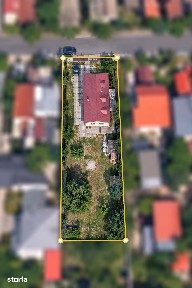 Casa in centrul comunei Tunari, la rosu