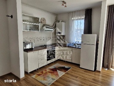 Apartament cu 1 camera de inchiriat in Giroc,centrala proprie