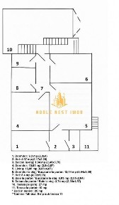 Vila 7 camere, Strada TRIVALE, Teren 1150 mp - COMISION 0%