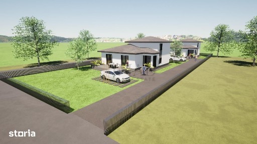 Oportunitate achizitie VILA P+M Noua 600 mp Teren Valea Voievozilor.