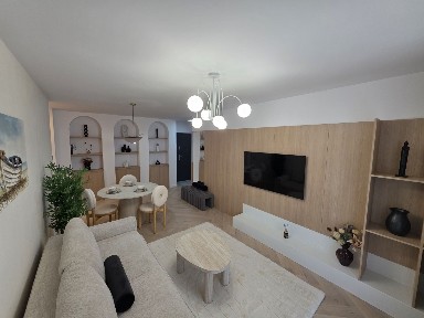 Vand apartament nou, finisat, mobilat la cheie in Elite City.