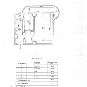 Apartament 1 camera decomandat, bld. Dorobantilor.