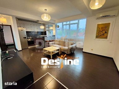 Apartament 3c mobilat și utilat, cu balcon + loc parcare