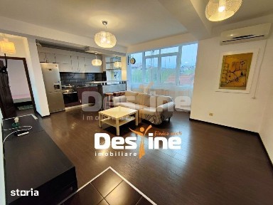 Apartament 3c mobilat și utilat, cu balcon + loc parcare