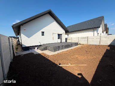 CASA INDIVIDUALA- 4 CAMERE, TOATE UTILITATILE, TEREN 350 MP, COMIS 0%