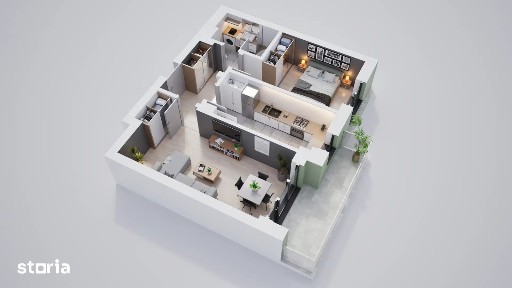 Apartament 2 camere - Valletta Park 2.0, B2-AP23