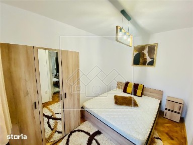 Ap. renovat, cu 2 camere si balcon, Zona Cedonia