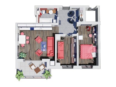 Apartament Nou Cu 3 Camere La Parter | 66,70 Mp Utili | Targu Mures