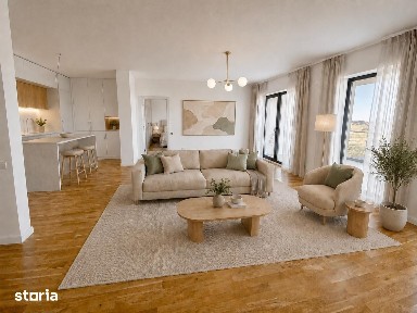 Apartament cu dormitor matrimonial, terasă logie 12 mp, bloc Boutique