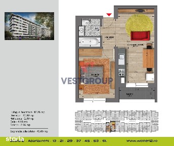 Apartament 2 Camere Weiner Residence Militari Direct Dezvoltator VEST