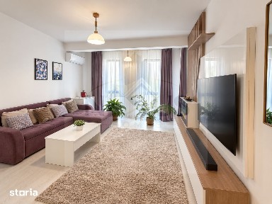 Apartament 3 camere modern - Mobilat si Utilat - Metrou - Parcare