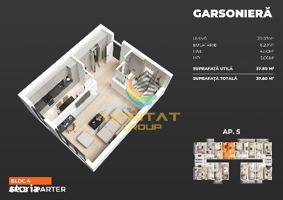 Garsoniera la parter, Popesti leordeni zona metrou