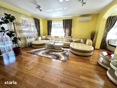 Casa D+P+M cu garaj teren 400 mp finisata utilata mobilata asfal CETAT