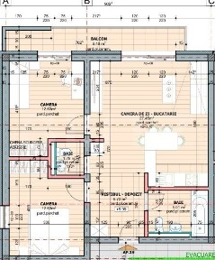 Apartament Spatios 3 Camere | 74,62 mp | Zona Tudor
