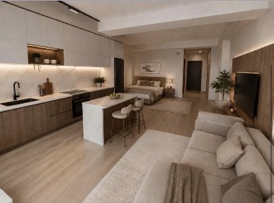 Garsoniera de vânzare bloc nou Damila 46 mp +Curte proprie 22mp