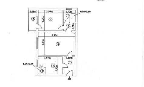 Apartament 2 camere de vanzare - Orion (K-uri), Piatra Neamt