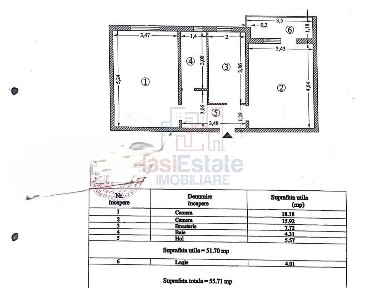Apartament 2 camere decomandat, renovat, zona Nicolina