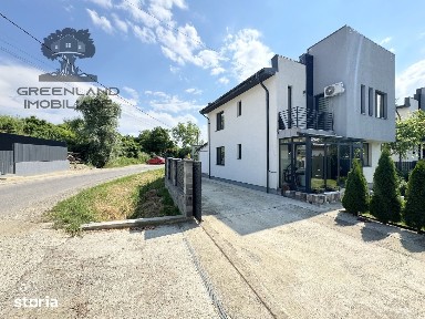Vila 4 CAM, 125mp, mobilata, utilata LUX, la strada, Bucium Visan