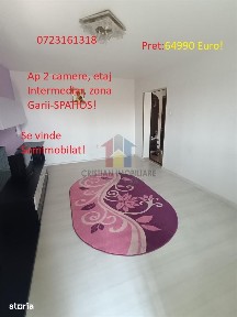 SPATIOS! LIBER! Ap 2 Camere, etaj Intermediar in bloc cu Lift-58 mp