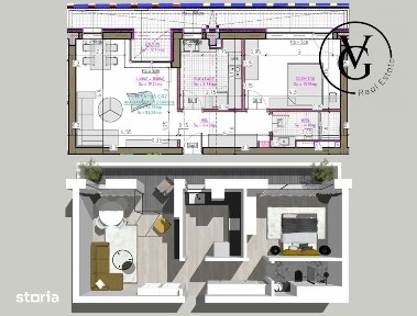 Apartament 2 camere | In complex rezidential | Blue Bike Eden