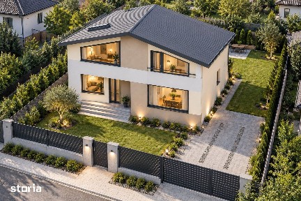 Casă Contemporană Cu Autonomie Energetică Ridicată - Tunari - Finaliza
