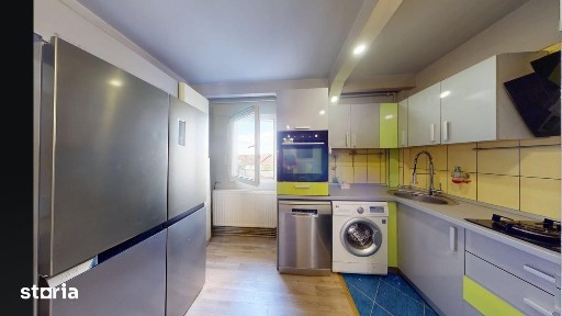 Apartament cu 3 camere si balcon, 67 mp utili, zona Centrala Sibiu