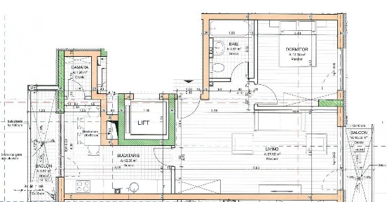 Apartament 2 camere in ansamblu rezidential nou Plopilor