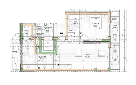 Apartament 2 camere imobil nou Plopilor, 58 m2 plus terasa